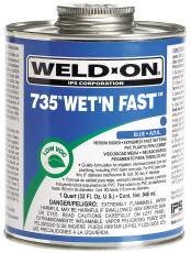451203 Weld-on Cement Pvc Blue Wet N Fast