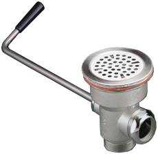 119126 Commercial Strainer Twist Handle 1-1/2 In. Drain Outlet