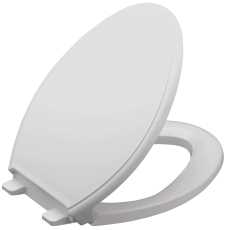 114750 Kohler Glenbury Q3 Advantage Elongated Plastic Toilet Seat White