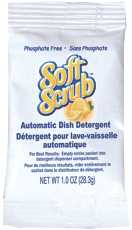 Dial Corporation 131475 Soft Scrub Automatic Dish Detergent 1 Oz Packet One Load