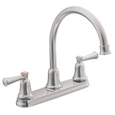 561273lf Capstone Kitchen Two Handle Hi Arch Spout Lead Free Stainless