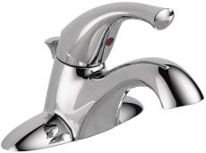 Mpany 2013018lf Delta Lavatory Faucet Single Lever Handle Lead Free Chrome