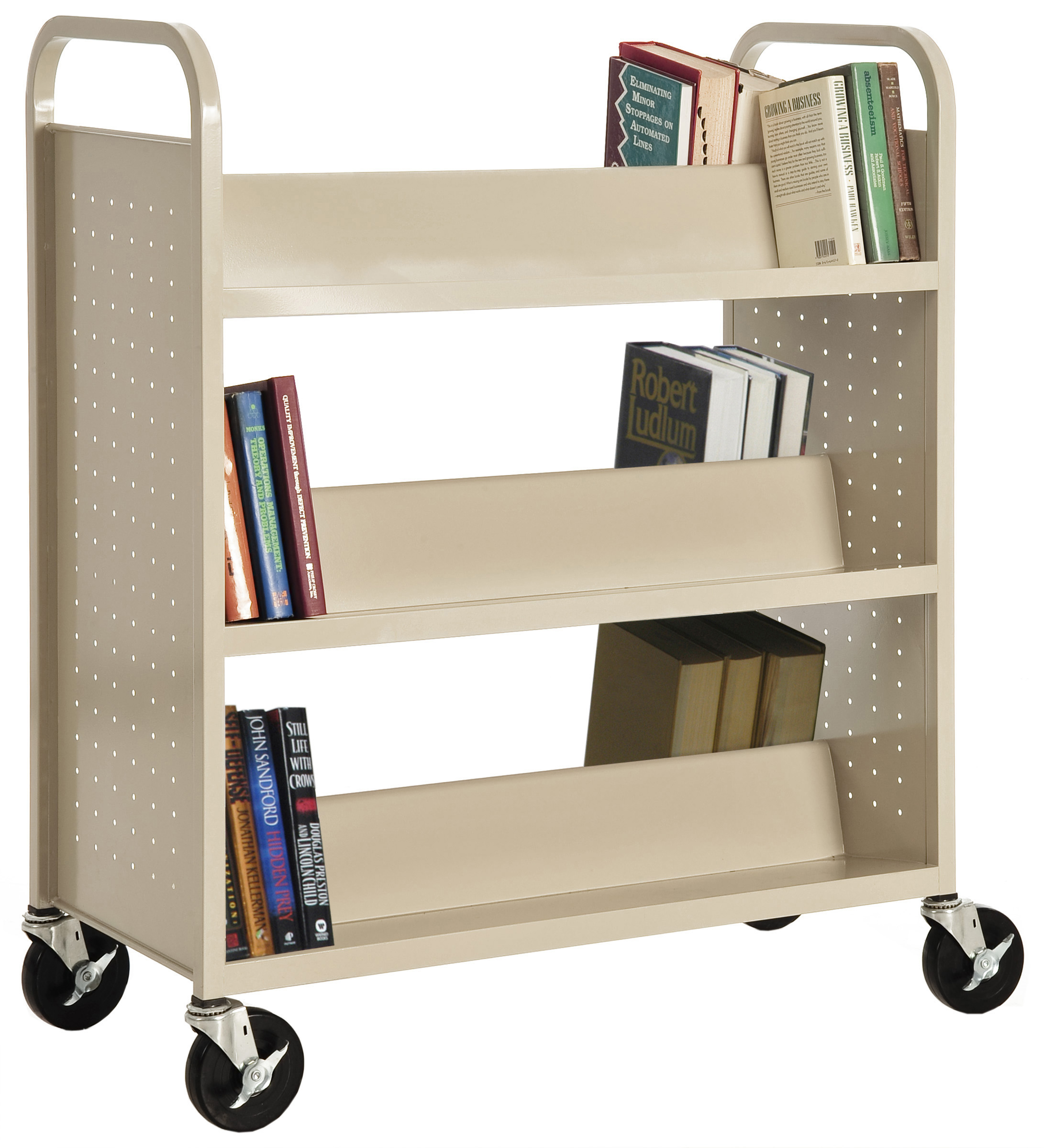 Upc 017567069944 Sandusky R Book Truck Double Sided With 6 Upc 017567069944 Image For Sandusky Lee Sv336 07 Welded Book Truck Putty