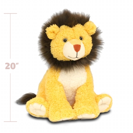 8181 Worlds Softest Plush 20 In. Lion Worlds Softest Plush