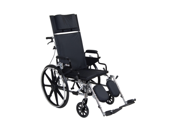 Viper Plus Gt 16'' Reclining Wheelchair With Desk Arms