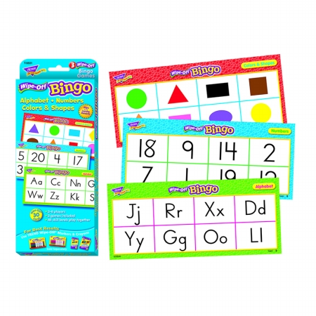 . T-6601 Alphabet Numbers Colors & Shapes