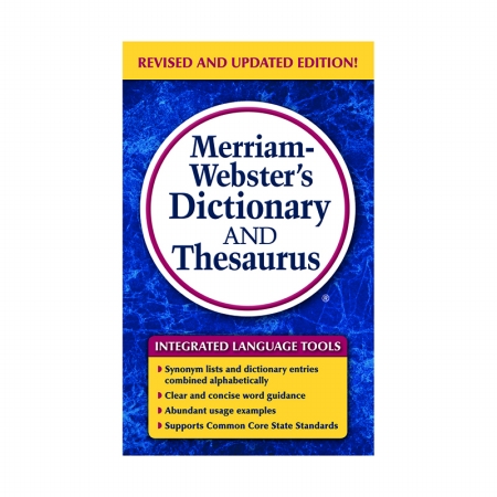 Merriam - Webster Inc. Mw-8637 Merriam Websters Dictionary &