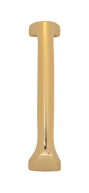 C02-p7300-605 Mission Style Pull - 5.5 In. C-c - Polished Brass