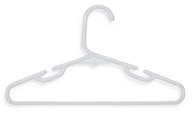 Honey Can Do Hng-01328 Childens White Hangers 5 Count