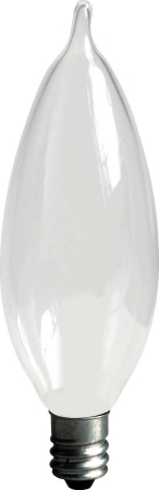 66108 60 Watt Soft White Candleabra Incandescent Light Bulb