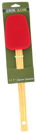 24851 Hi Temp Silicone Spoon Spatula Pack Of 6