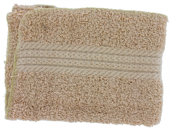 J And M Home Fashions 8608 13 In. X 13 In. Linen Provence Washcloth Pack Of 3