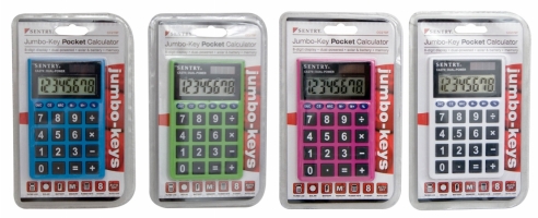 Cal-ca279 Jumbo Key Pocket Calculator