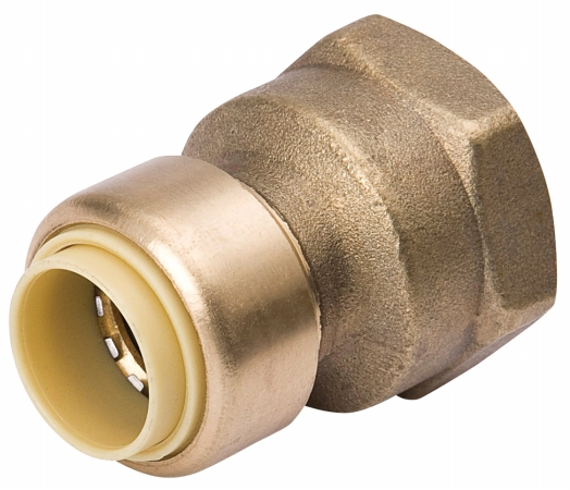 B And K Industries 630-234hc .50 In. X .75 In. Low Lead Brass Fpt Reducing Adapter