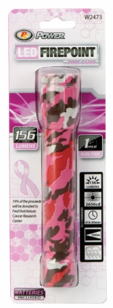 -electrical W2473 Pink Camo Led Flashlight