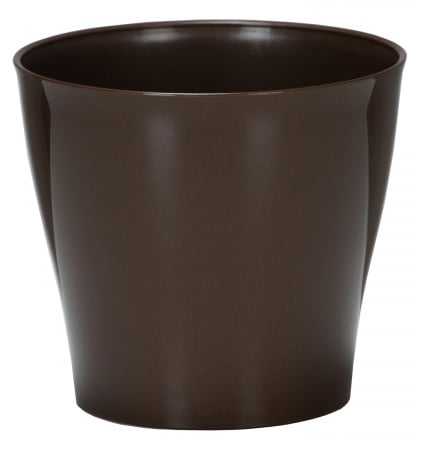 UPC 084568056198 product image for Scheurich Usa Inc 53005 7.25 in. Brown Pearl Planter | upcitemdb.com