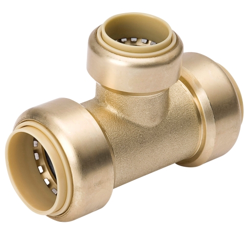 B And K Industries 632-434hc .75 In. X .50 In. X .75 In. Low Lead Brass Reducing Tee