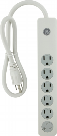 Jasco Products 14089 6 Outlet 450 Joules Surge Protector