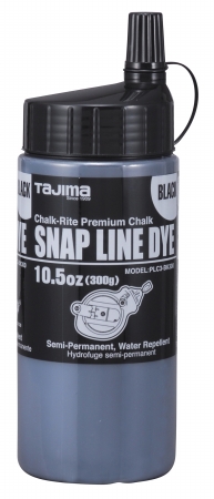 Plc3-bk300 Black 10.5 Oz Snap Line Powdered Chalk