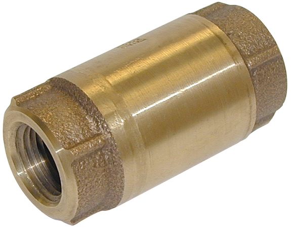 B And K Industries 101-305nl 1 In. Low Lead Bronze In Line Check Valve