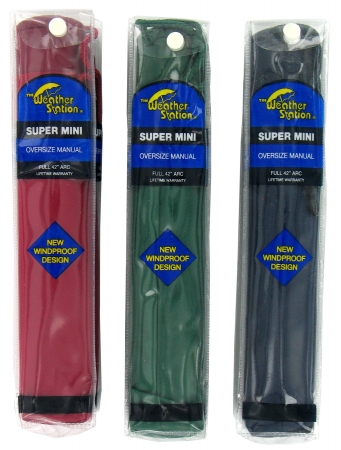 801 42 In. Super Mini Deluxe Umbrella Assorted Colors Pack Of 6