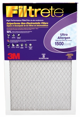 Ua12dc-6 24 In. X 24 In. X 1 In. Filtrete Ultimate Allergen Reduction Filter Pack Of 6