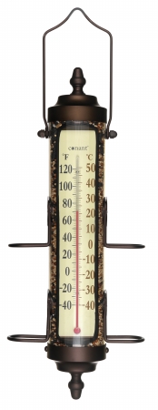 Weems & Plath/conant Brass Bft26bp 18 In. Bronze Thermometer Bird Feeder