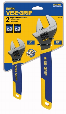 Adjustable Wrench Set 2 Count