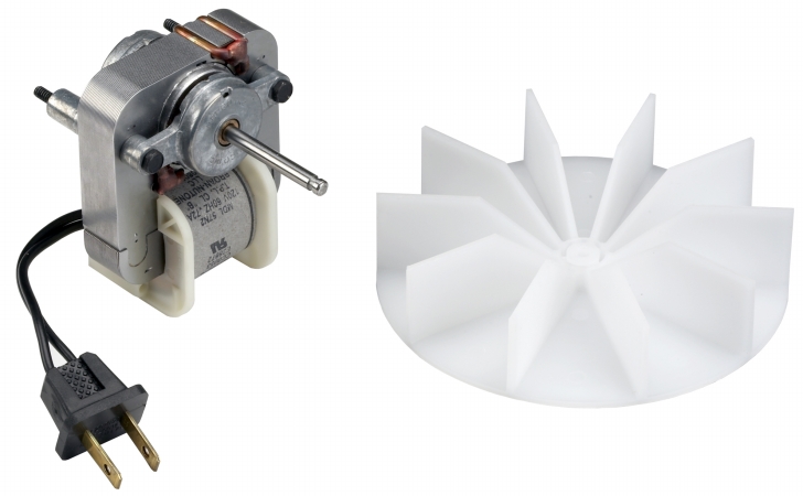 Broan/nautilus Bp 50 50 Cfm Bathroom Fan Motor & Blower Wheel