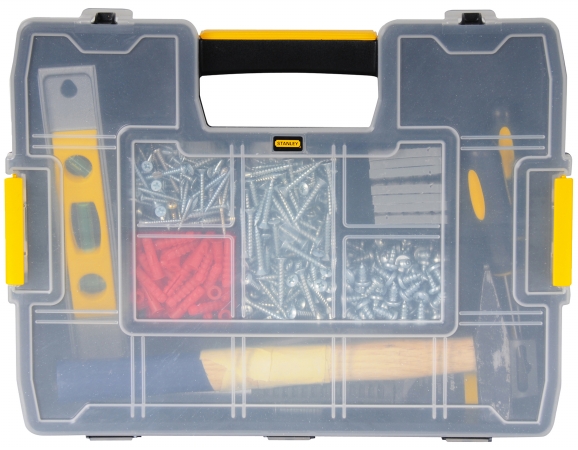 Hand Tools Stst14022 11-.50 In. X 14-.75 Plastic Lock Jaw Utility Box