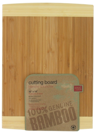 10102 10 In. X 14-5-8 In. Bamboo Cutting Board
