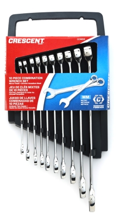 Llc - Tools Ccws3 Metric Combination Wrench Set 10 Count