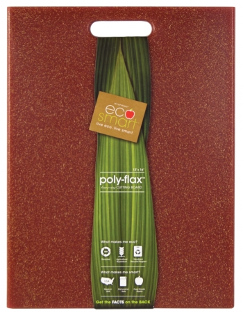 Kdecoflx16 Red Ecosmart Poly Flax Cutting Board