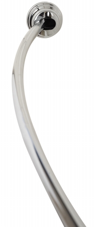 35633bnp 50 In. To 72 In. Brushed Nickel Curved Shower Rod