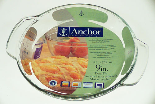 Anchor Hocking
                                    81214L11 9 in. Clear Deep Dish Pie Plate