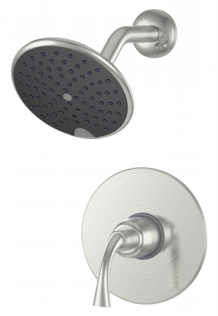 Uf79303-1 Brushed Nickel Single Handle Twist Tub & Shower Faucet