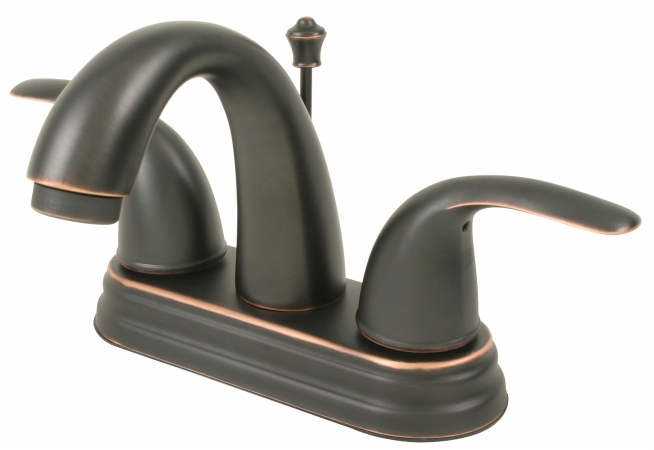 Uf45015 Oil Rubbed Bronze Two Handle Lavatory Faucet