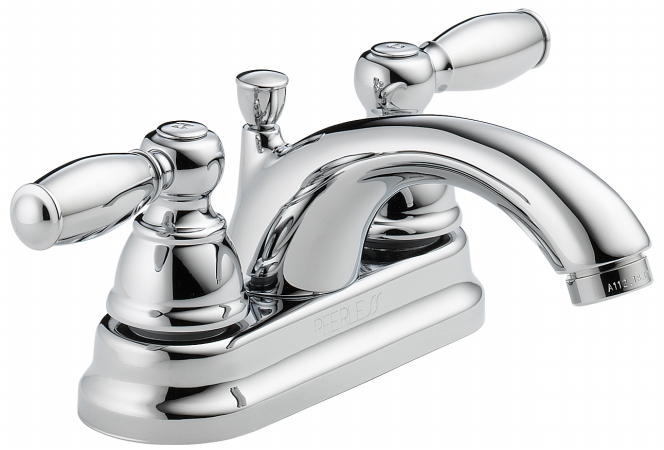Delta Faucet P299675lf Two Handle Chrome Lavatory Faucet With Pop Up Drain