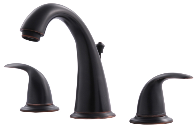Uf55015 Oil Rubbed Bronze Two Handle Lavatory Widespread Faucet