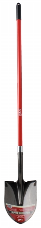 Bond Manufacturing Lh002 58 In. Round Point Shovel With Fiberglass Handle