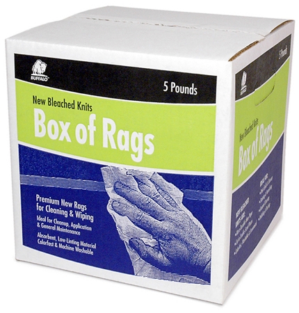 12022 5 Lb Box Of Rags