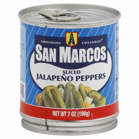 San Marcos Pepper Jalpno Slcd-7 Oz -pack Of 12