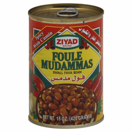 Ziyad Bean Fava Spicy-15 Oz -pack Of 6