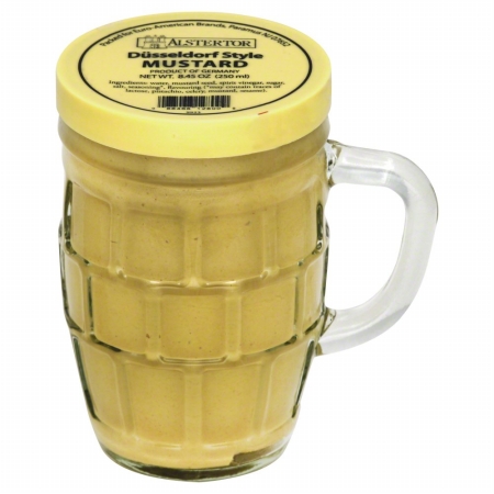 Alstertor Mustard In Beer Mug-8.45 Oz -pack Of 12
