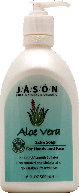 Jason Soap Satin Aloe Vera-16 Oz -pack Of 3