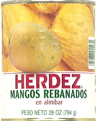 UPC 072878255431 product image for HERDEZ  25423 HERDEZ MANGO SLICED - Case of 12 - 28 OZ | upcitemdb.com