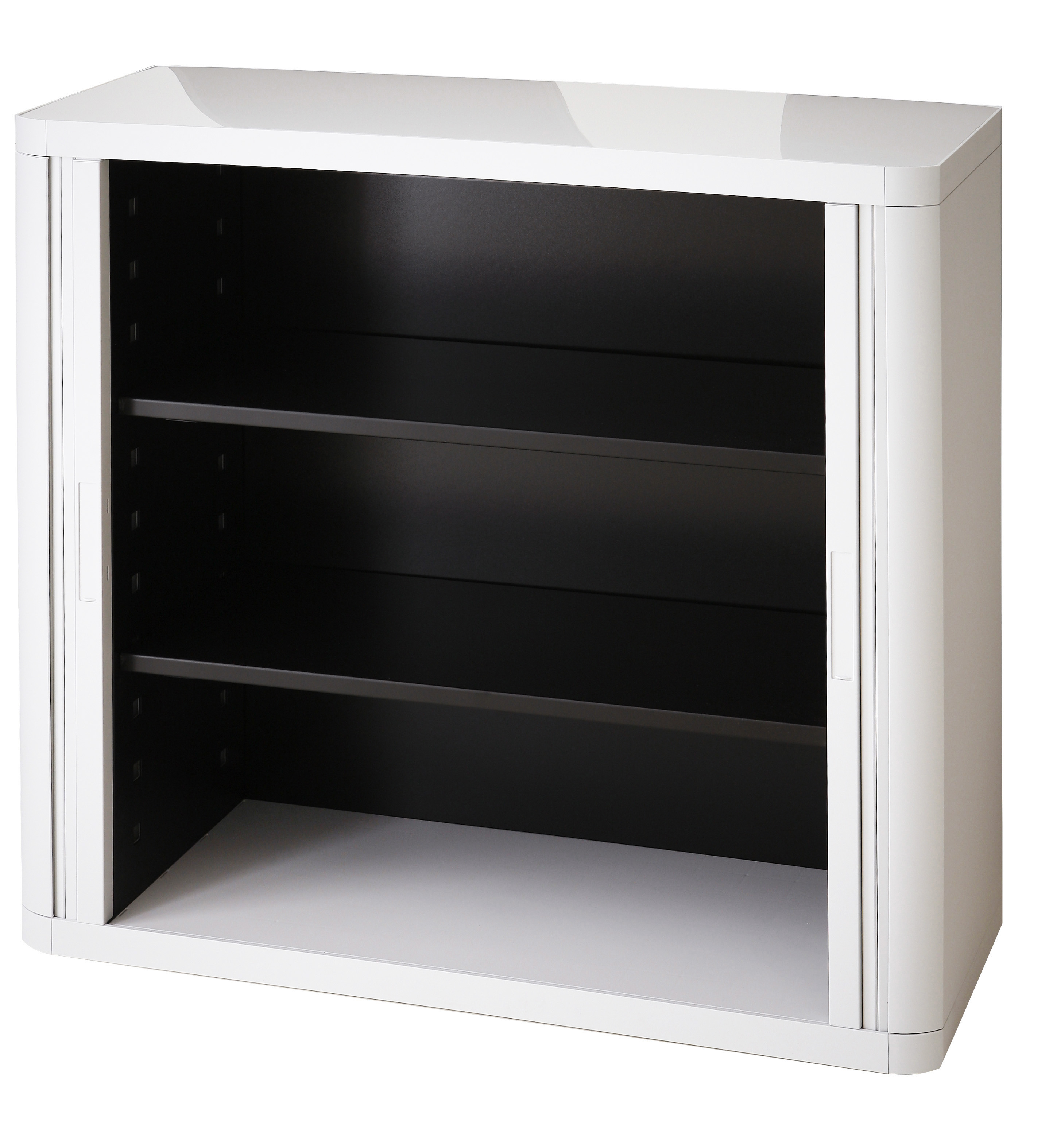 Ee000070 Easyoffice Storage Cabinet, 41'' Tall With Two Shelves, White