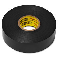 Mmm6132ba10 Super 33 Plus Vinyl Electrical Scotch Tape, 10rl-ct, Black