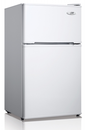 3.1 Cu.ft. Double Door Refrigerator In White - Energy Star
