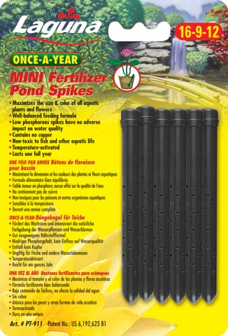 Hagen Pond P Mini Fertilizer Spike 6 Pack - PT911